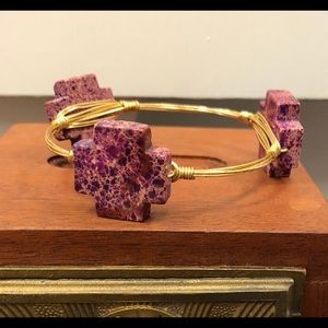 Handmade Bourbon & Bowties Bracelet